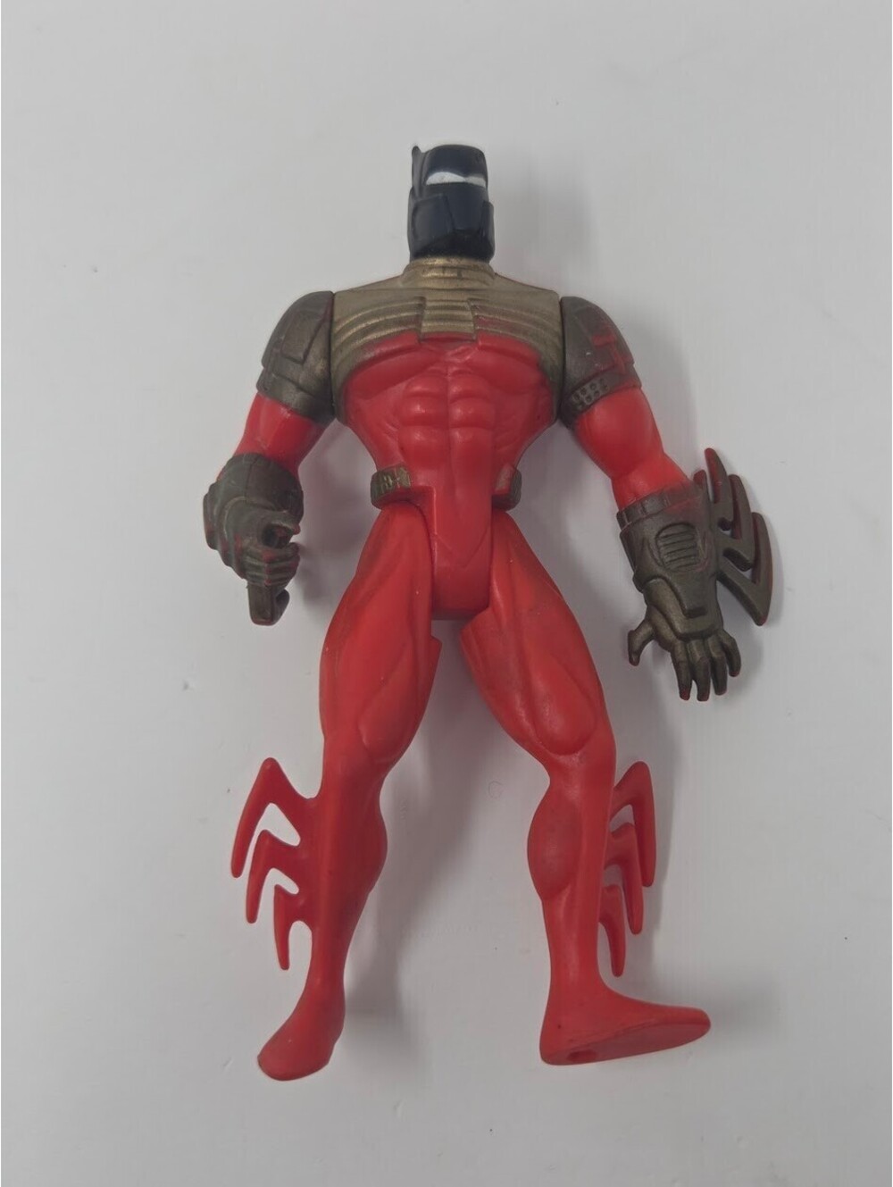 1994 DC Comics Kenner Batman Red Suit Gold Armor Action Figure